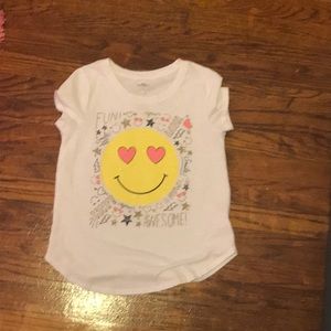 White Emoji Tee Shirt